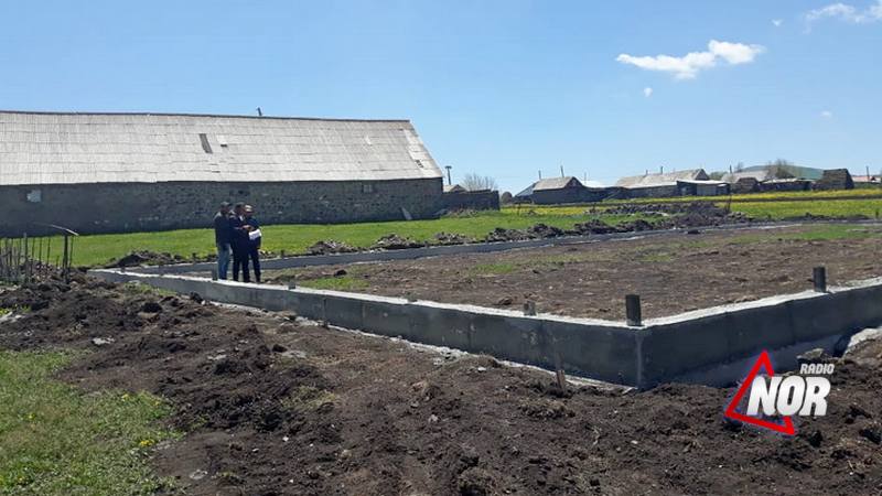 Строительство мини-стадиона села Ждановакан возобновится в ближайшие дни