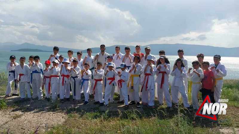 Каратисты из села Джиграшен проведут время в спортивном лагере «Севан»