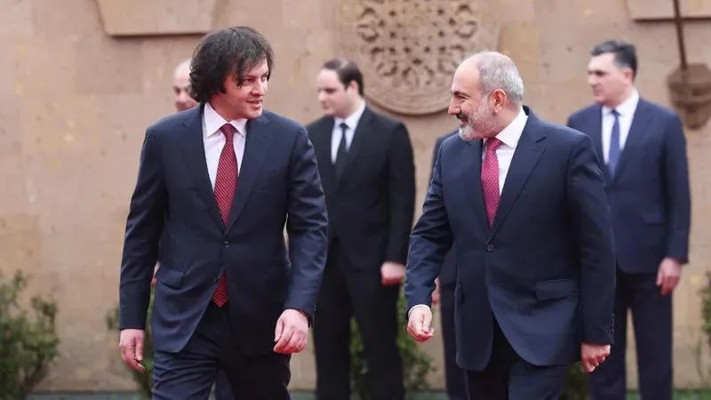 Никол Пашинян — В ходе встречи с премьер-министром Грузии мы договорились развивать экономические, торговые и культурные связи