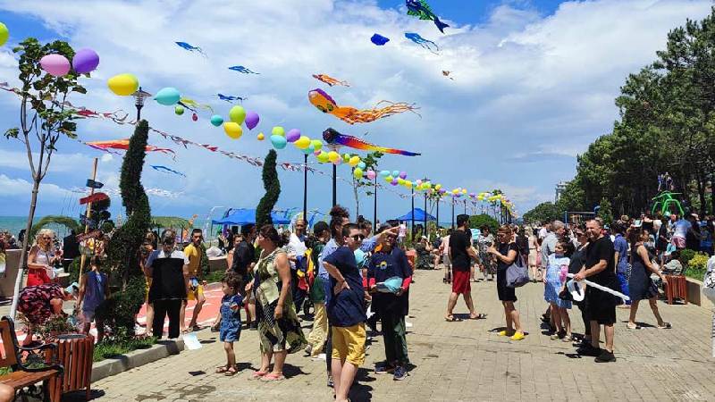 В Кобулети открылся новый бульвар