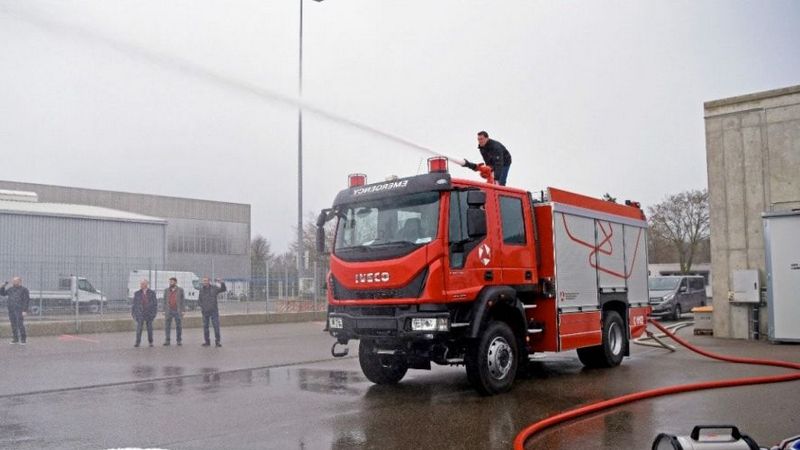 Сильный пожар возник тбилисском районе Исани