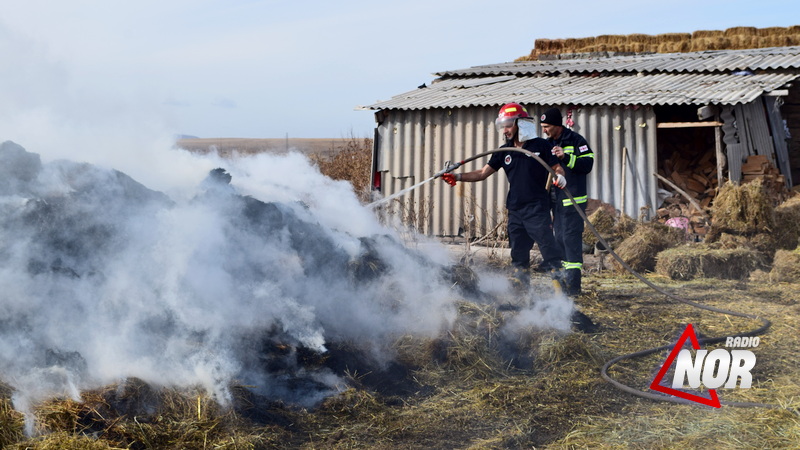 Пожар в селе Ждановакан (видео)