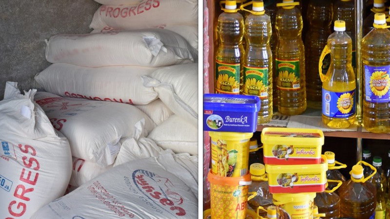 Каковы цены на муку, сахар и растительное масло в начале года