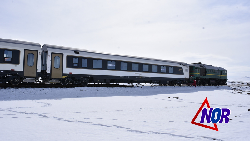 Тестовый пассажирский поезд прибыл на станцию Ахалкалаки /фото