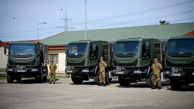 ЕС закупил для Погранполиции Грузии грузовики на сумму 2,25 млн лари