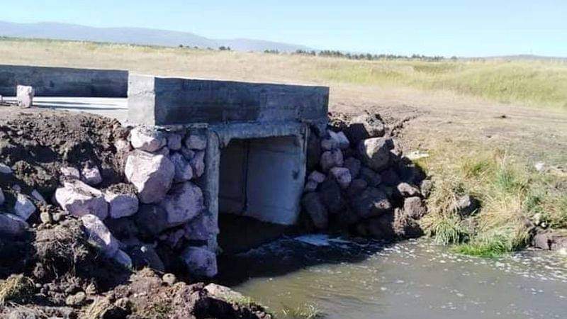 В селе Ороджалар реабилитируются два моста