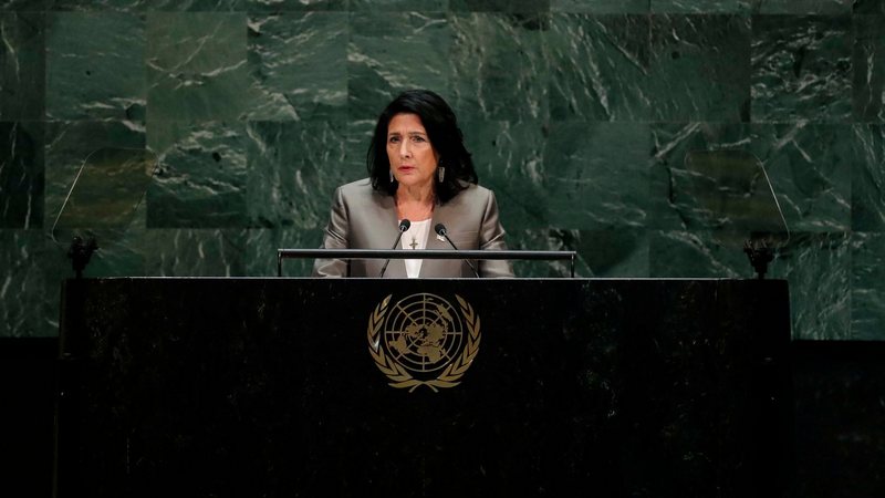 Президент Грузии подвергла критике выступление Гарибашвили