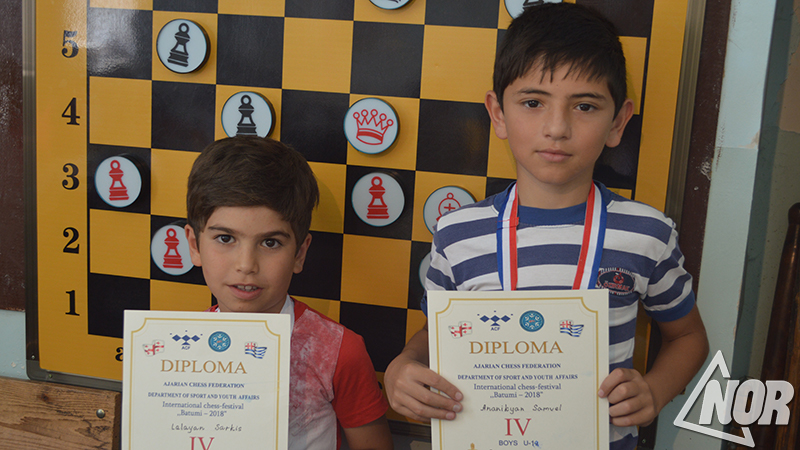 Два третьих места в международном шахматном турнире в Батуми