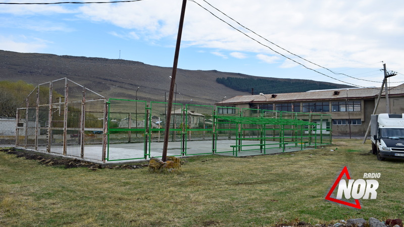 Мини-стадион села Б.Гондура находится на реконструкции