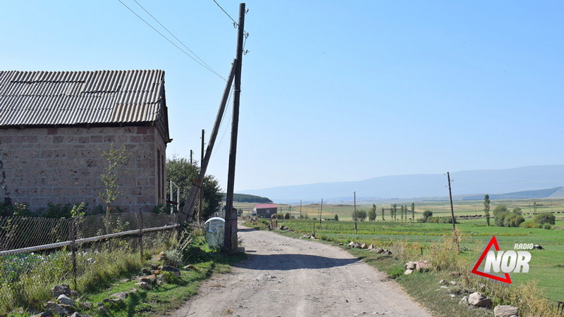 Ночное освещение будет проведено  еще в одном участке села Эштия