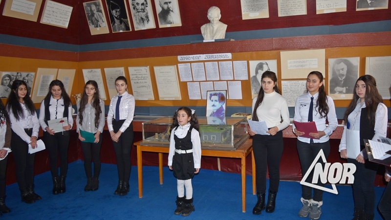 В Ниноцминде отметили 133 летие великого армянского поэта Ваана Терьяна