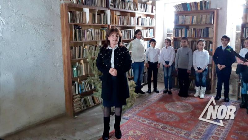 Мероприятие в библиотеке села Тория