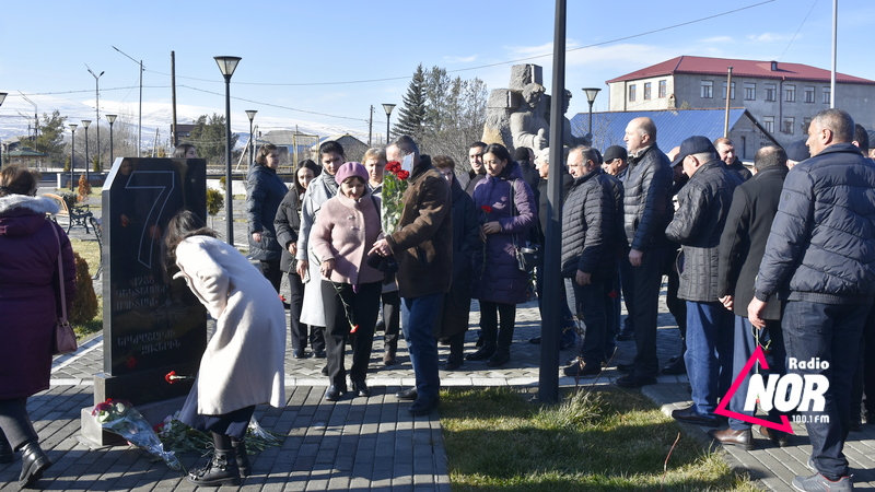 Նինոծմինդայում հարգել են Սպիտակի երկրաշարժի զոհերի հիշատակը