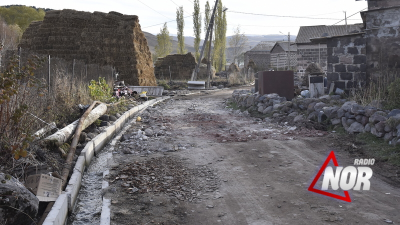 Временно решилась проблема затопления улицы в селе Дилиф