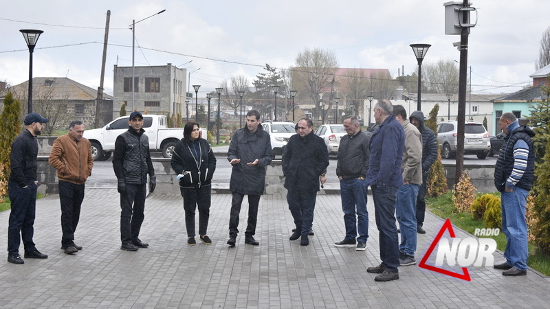 Губернатор и руководство муниципалитета провели мониторинг строительных работ в Ниноцминда