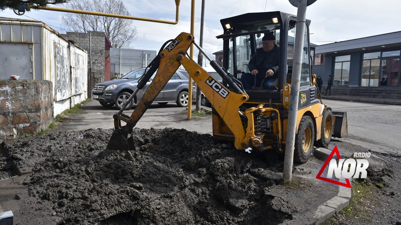 Ջրագծի վթարը վերացվում է