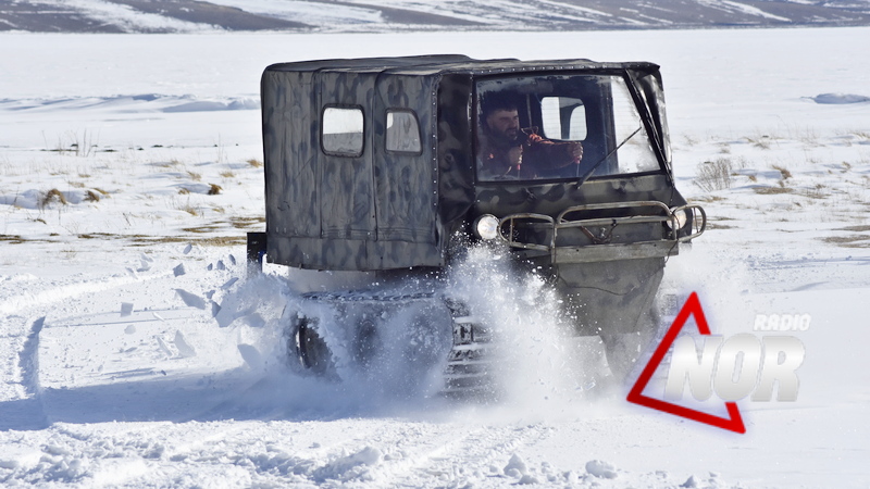 Житель Хулгумо своими руками собрал вездеход\видео
