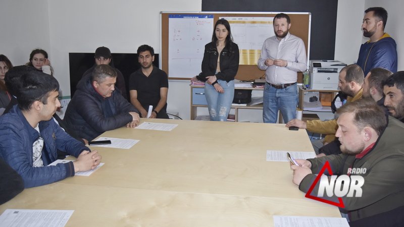 «Молодёжное предпринимательство для развития села» — проект, осуществляющийся в Ниноцминде