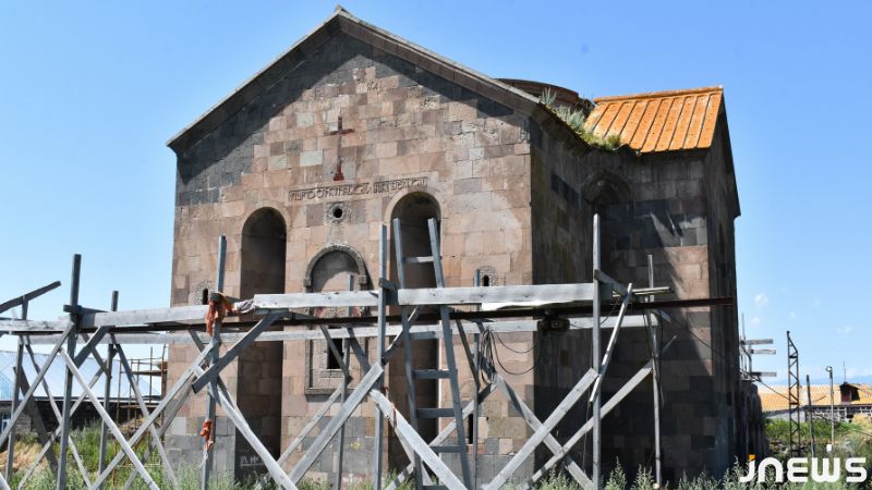Реставрация собора X века села Кумурдо приостановлена