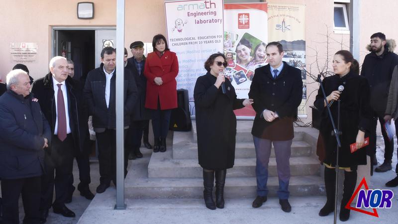 В селе Эштия состоялось официальное открытие “ARMATA”