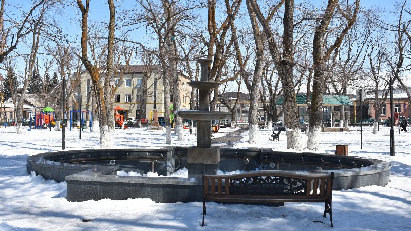 Маленький, красивый сад Ахалкалаки