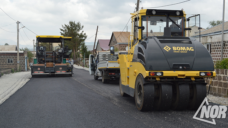 Запланированное асфальтирование в Ниноцминдском муниципалитете на 2022 год