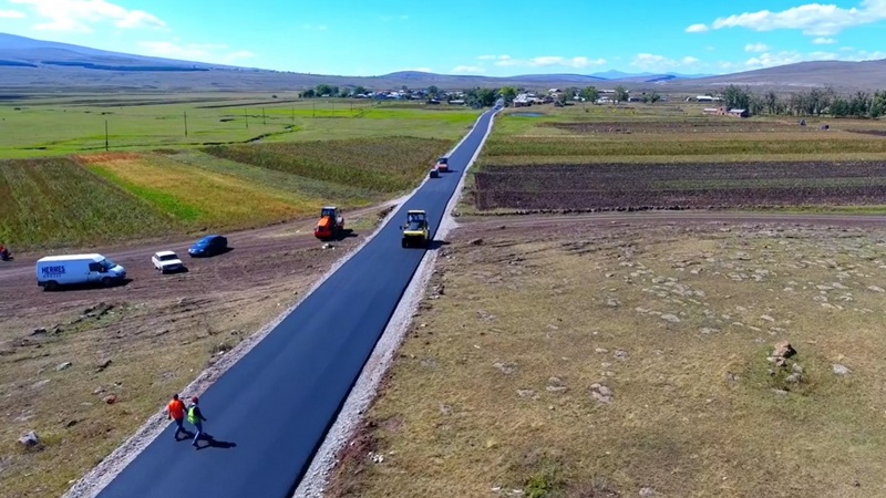 Завершено асфальтирование дороги села М.Гондура