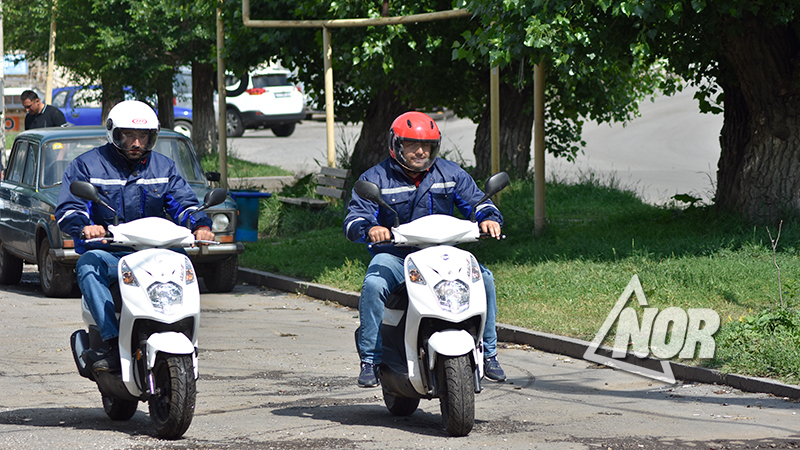 Новый скутер получили работники«Энерго-про Джорджия»