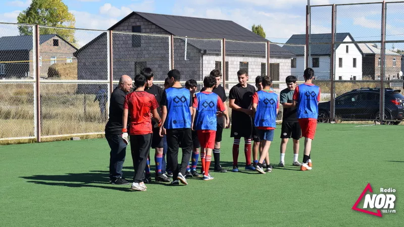 В Ниноцминде стартовала школьная футбольная олимпиада