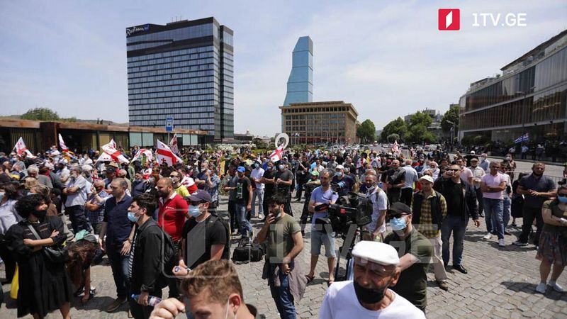 В Гумати произошла потасовка между противниками «НамахванГЭС» и полицией