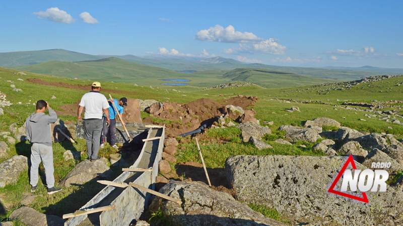 Проект «Помощь селу» в селе Эштия близится к завершению