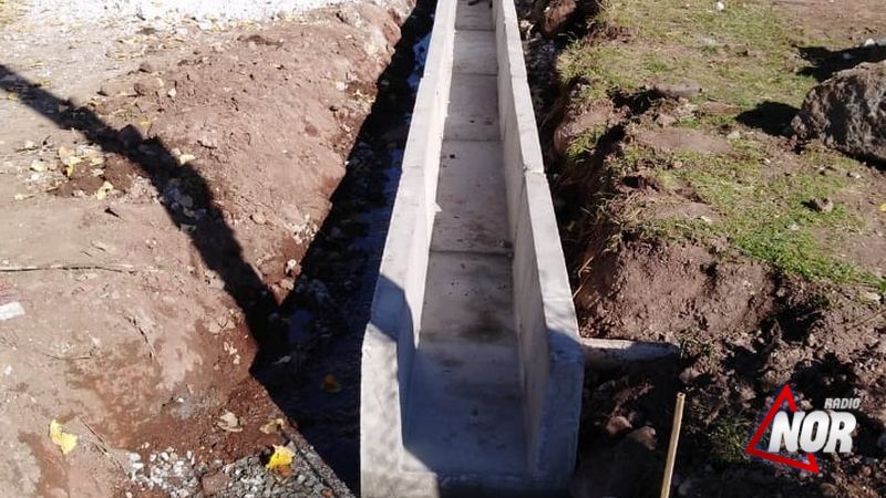 В селе Дилиф завершено строительство водоотводной канавы