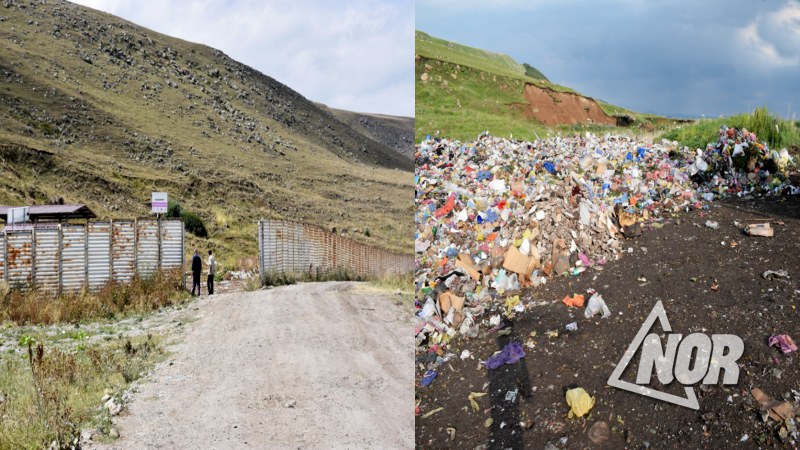 Мусорная свалка Ниноцминдского и Ахалкалакского муниципалитетов не соответствует Евростандарту/видео