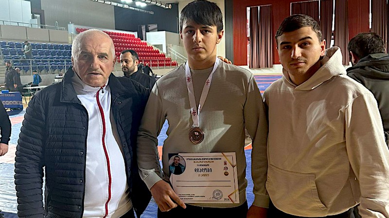 Джанамян Мкртич из села Гандза завоевал бронзовую медаль в весовой категории до 85 кг