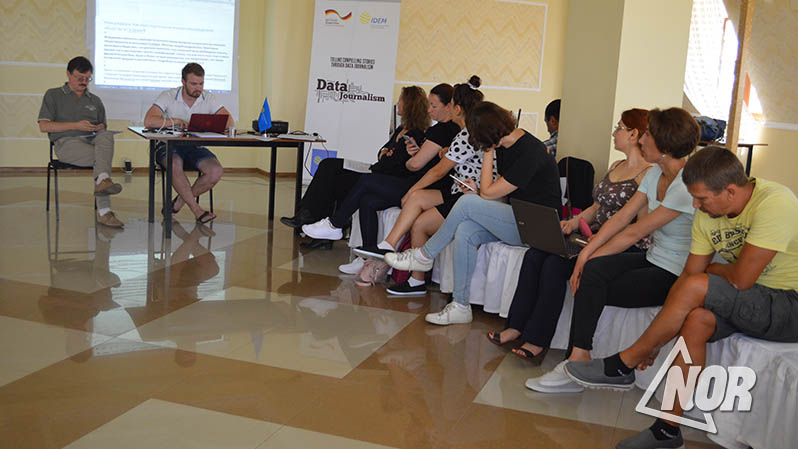 Международный тренинг по журналистике в Ниноцминде