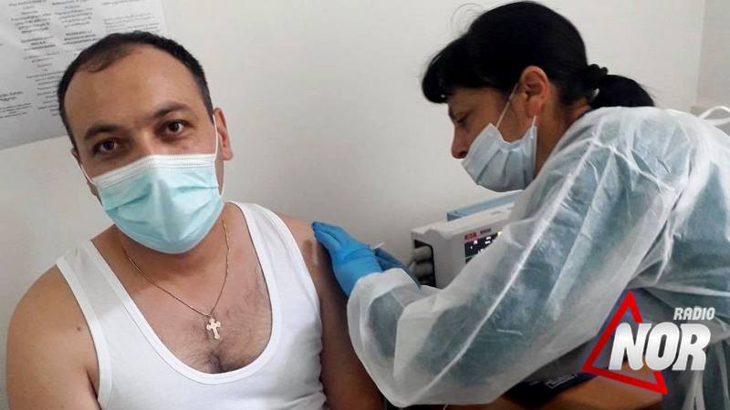 Председатель сакребуло Ниноцминдского муниципалитета привился препаратом «Pfizer»
