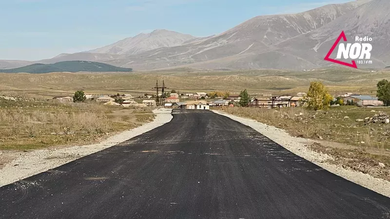 Дорогу, ведущую в село Малый  Хореня, заасфальтировали