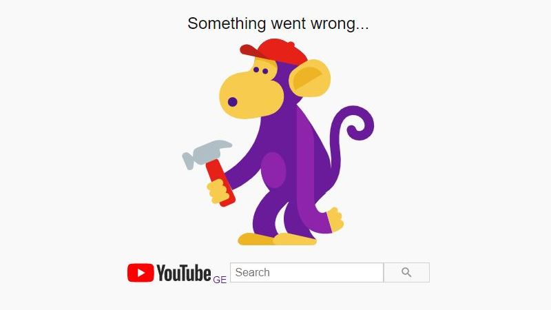 YouTube и другие сервисы Google недоступны