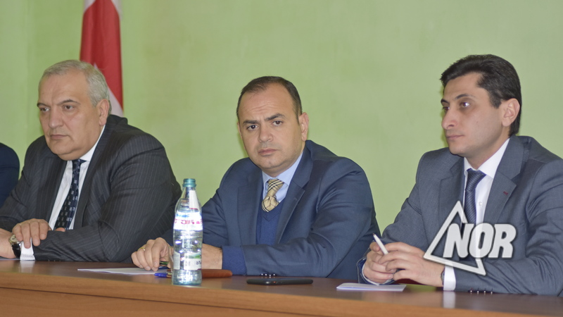 Официальный визит комиссара по делам диаспоры Армении в Ниноцминда