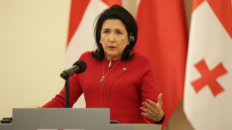 31 марта парламент выслушает президента Грузии