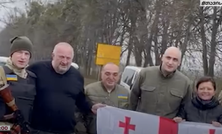 Георгий Маргвелашвили — Мы с Саакашвили совместно приняли решение уехать в Украину