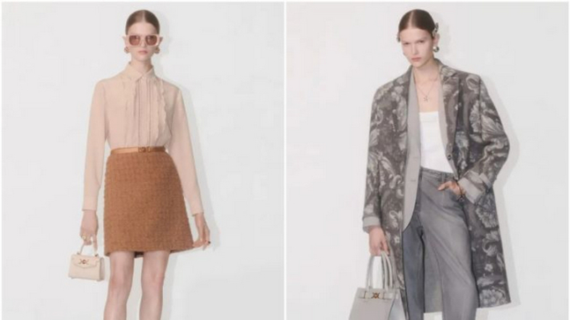 Versace Pre-fall 2024: Донателла Версаче предлагает архетипы вневременного гардероба