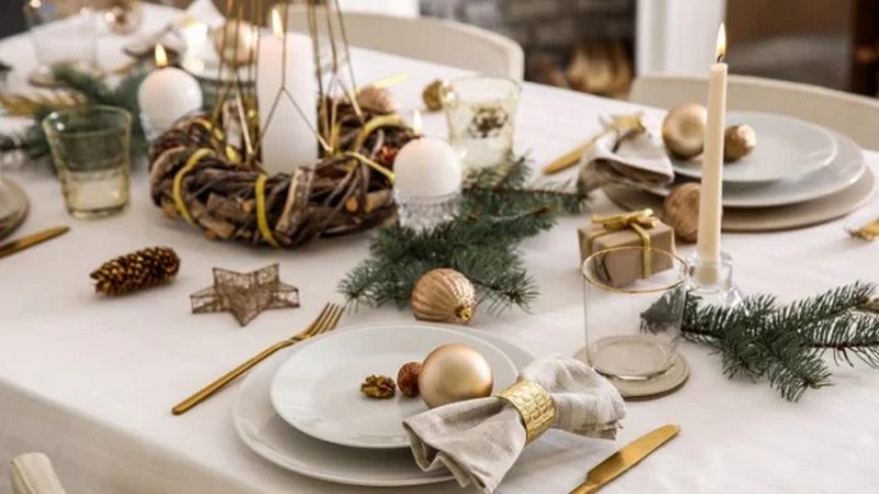 5 идей для декора Новогоднего ужина
