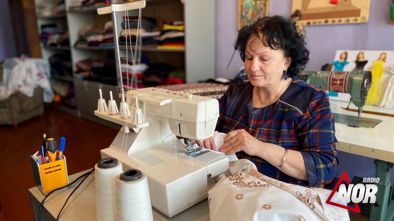 Швейный бизнес учительницы грузинского языка
